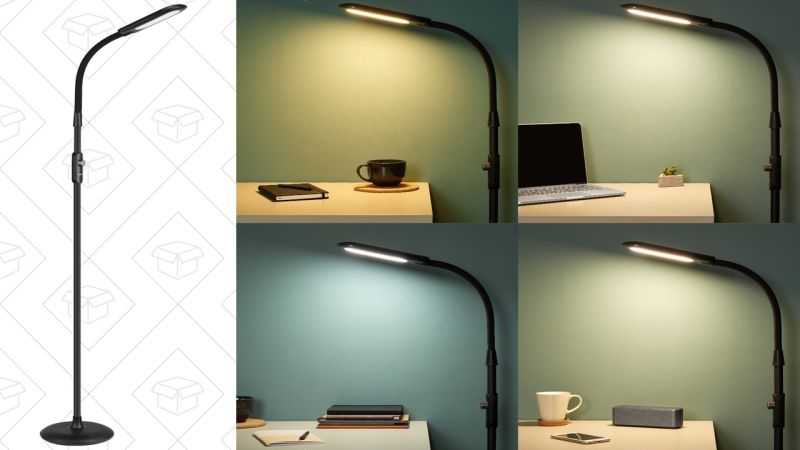 Lámpara Aukey LED | $58 | Amazon | Usa el código KINJAFL5Gráfico: Shep McAllister